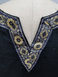 1450 - Long Sleeve Medieval Tunic (black, red, green)