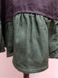 Ruffled Hem Skirt (Red, Green, Brown) - 7064