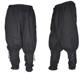 Viking Pirate Pants Trousers (Black, Brown) - 4575