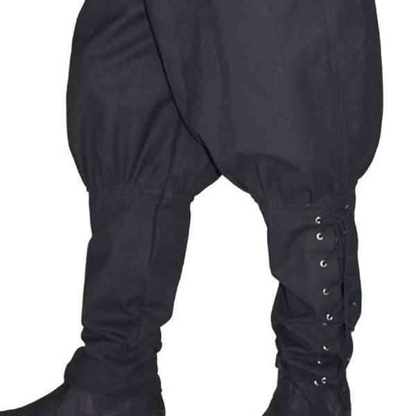 Viking Pirate Pants Trousers (Black, Brown) - 4575