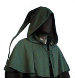 Medieval Long Tailed Hood (Red, Brown, Black) - 5001