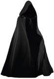 Medieval Hooded Cloak/Cape (Blue,Green,Black,Red,Brown) - 5003
