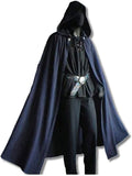 Medieval Hooded Cloak/Cape (Blue,Green,Black,Red,Brown) - 5003