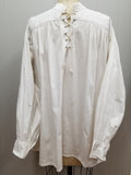Medieval Pirate Shirt (Black,White) - 1327