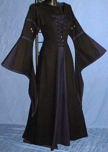 6171 Black Blue - Dress