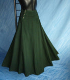 Renaissance Skirt (Natural, Red, Green, Black) - 7070