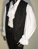 Sleeveless Pirate Vest (Black) - 9005